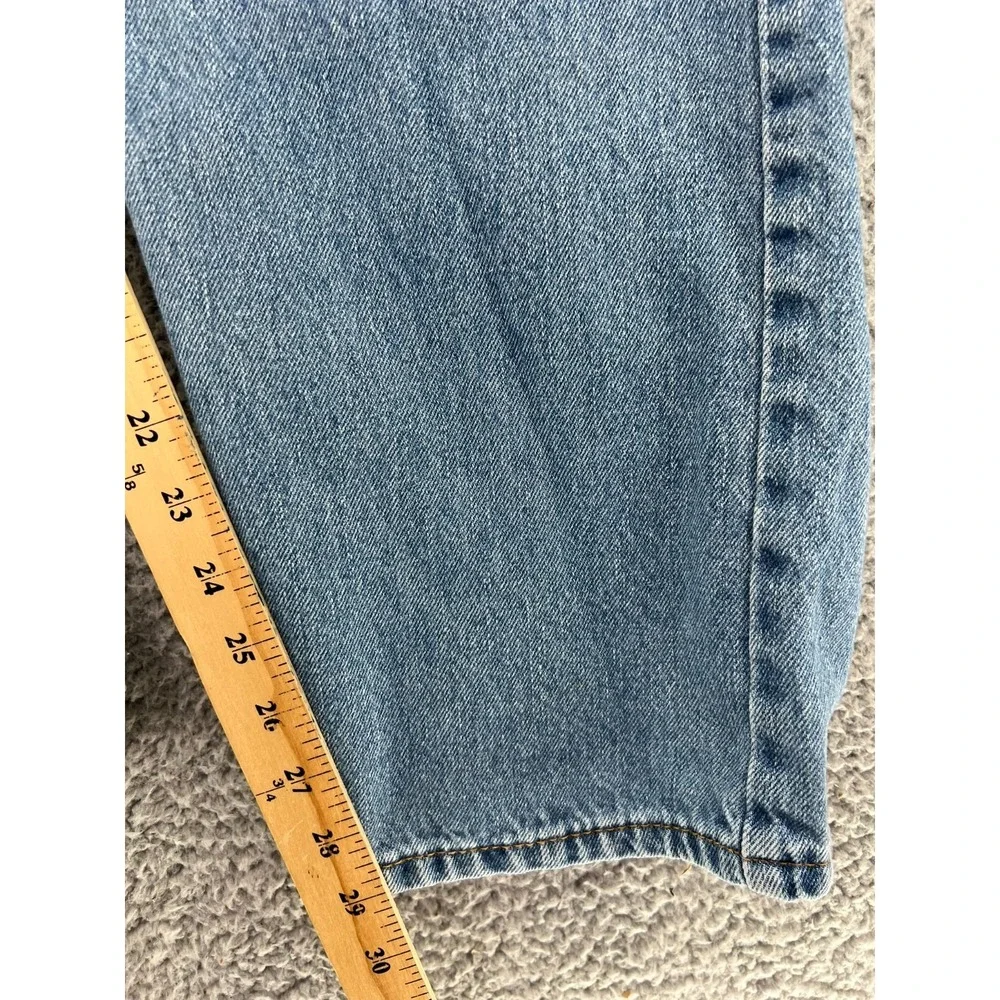 Levis 505 Jeans Mens 38X30 (36x29 Actual) Blue‎ Regular Fit Straight Leg